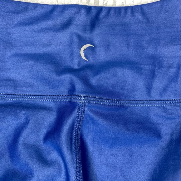 ZYIA BLUE METALLIC LIGHT N TIGHT HI-RISE 7/8 - Picture 7 of 8